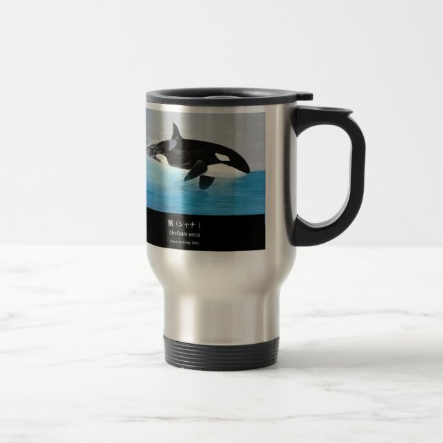 Caneca Térmica Killerwhale , Orcinus orca (Direita)