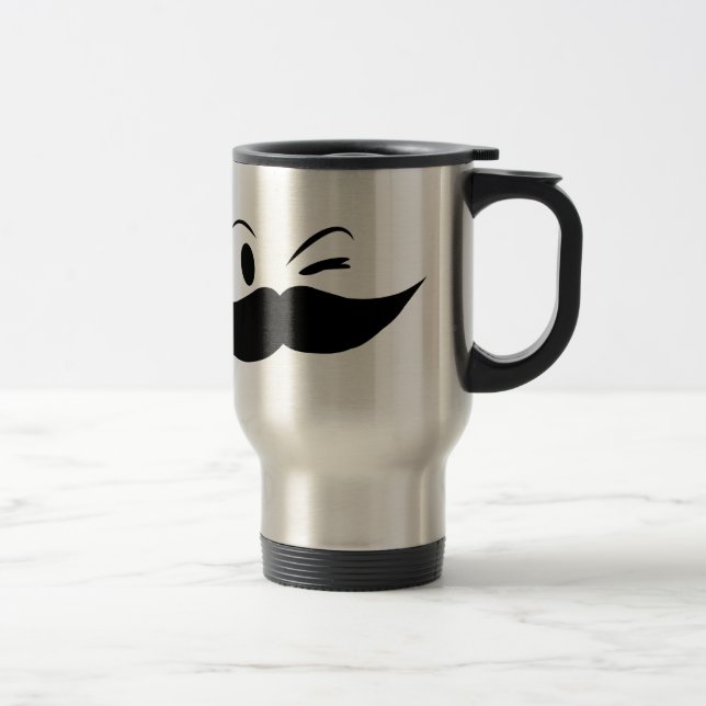 Caneca Térmica Kinky Mustache (Direita)