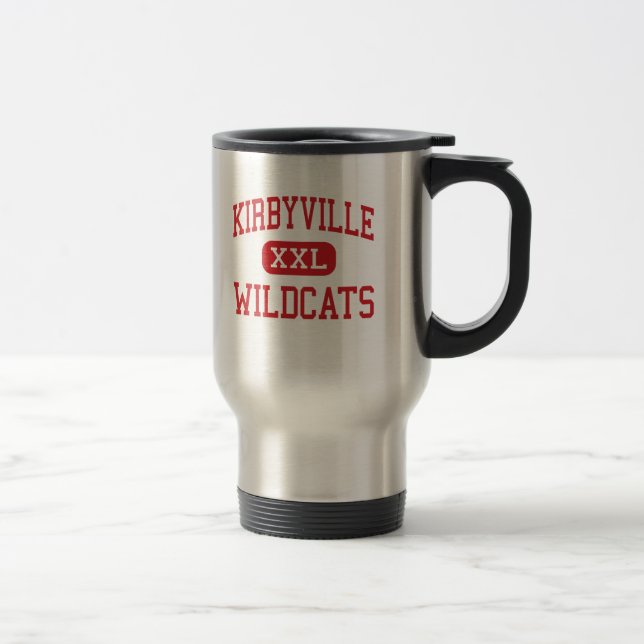 Caneca Térmica Kirbyville - Wildcats - alto - Kirbyville Texas (Direita)