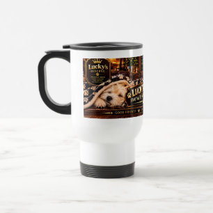 Caneca Térmica Klaus & Lucky Melhores Amigos Parceiros nas Decisõ