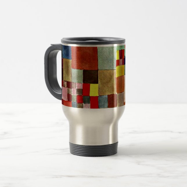 Caneca Térmica Klee - Flora na Areia (Frente Esquerda)