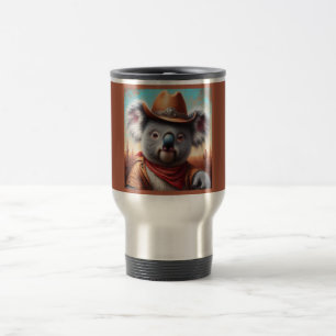 Caneca Térmica Koala Cowboy