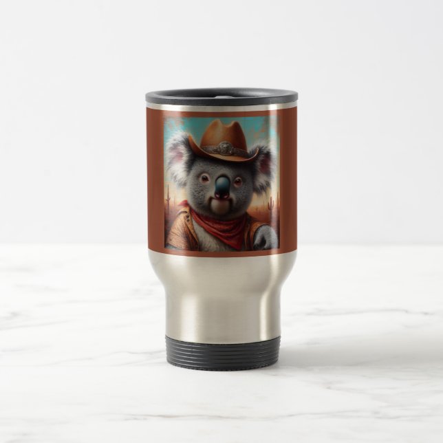 Caneca Térmica Koala Cowboy (Centro)