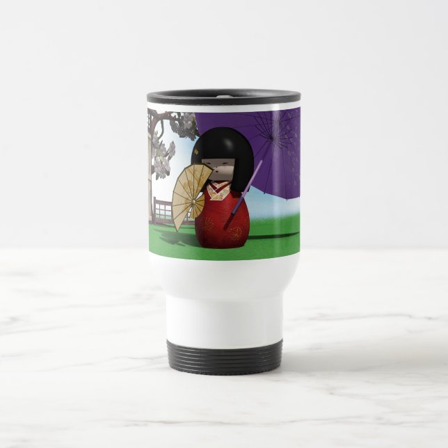 Caneca Térmica Kokeshi Doll (Centro)