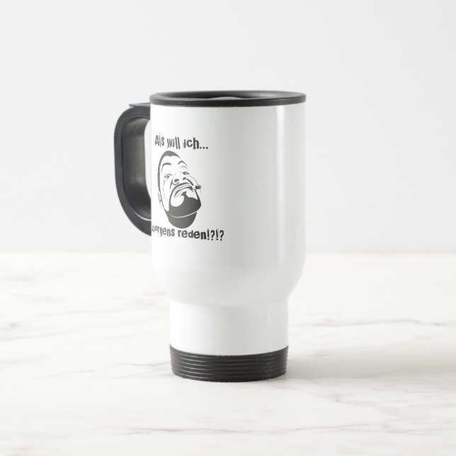 Caneca Térmica Koksmann pela manhã (Frente Esquerda)