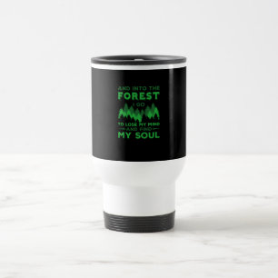 Caneca Térmica Lá fora - Na Floresta Eu Vou