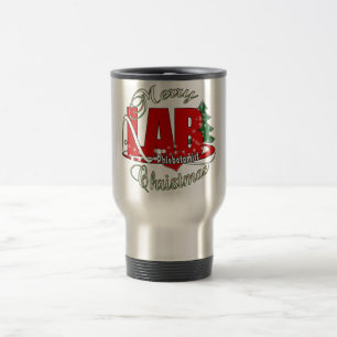 CANECA TÉRMICA LAB PHLEBOTOMISTA CHRISTMAS