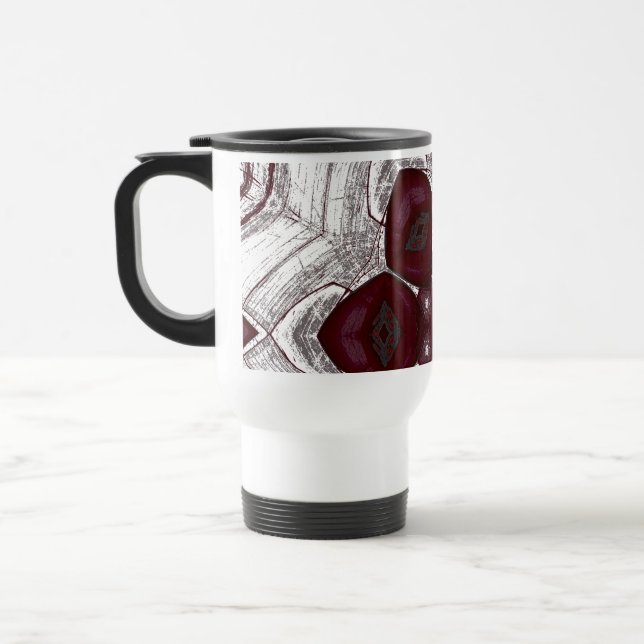 Caneca Térmica Lábios Flor Prem Mandal (Esquerda)