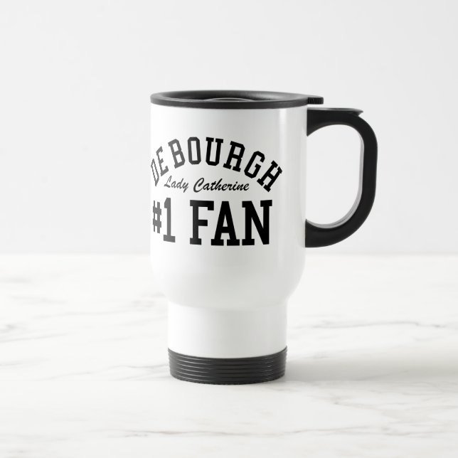Caneca Térmica Lady Catherine De Bourgh #1 Fan (Direita)