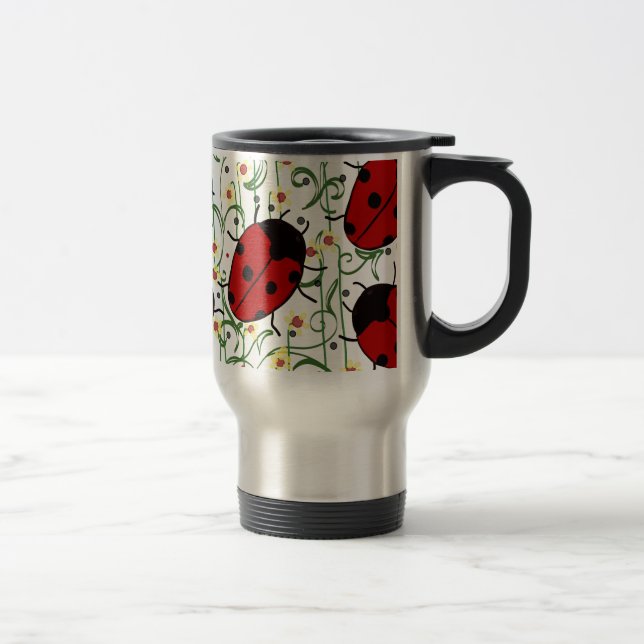Caneca Térmica Ladybug Art (Direita)