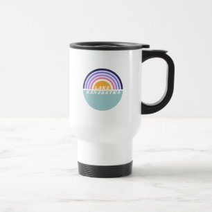 Caneca Térmica Lago K Retro Rainbow Mug