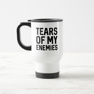 Caneca Térmica Lágrimas Dos Meus Inimigos