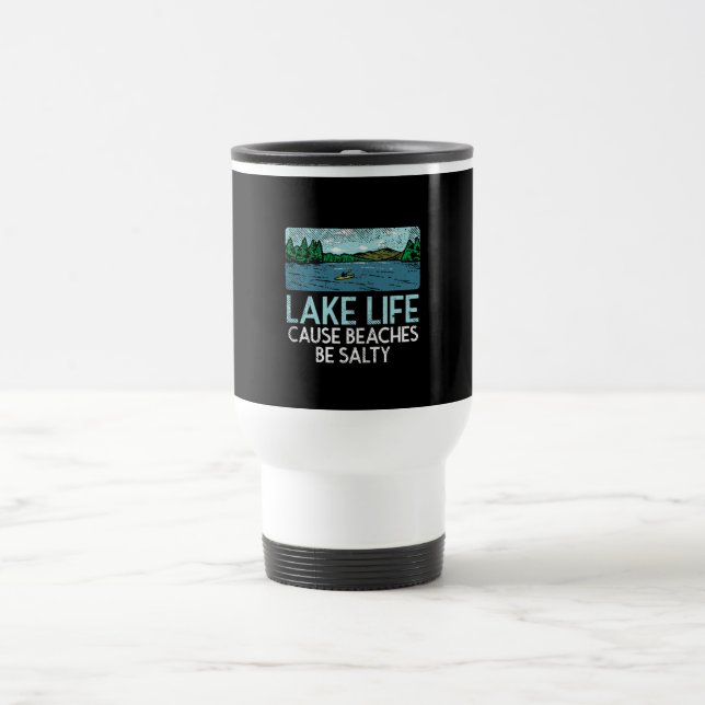 Caneca Térmica Lake Life Salty Beaches (Centro)