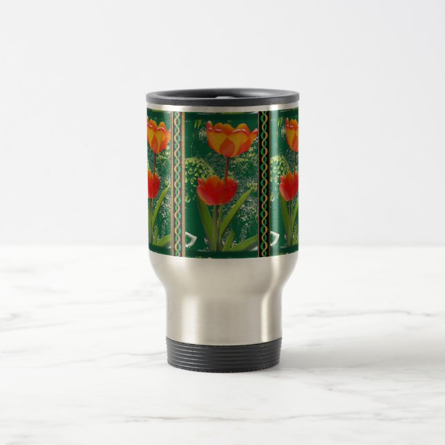 Caneca Térmica Lâmina Laranja (Centro)