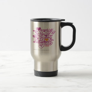 Caneca Térmica Laranja/roxo dos grafites