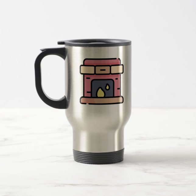 Caneca Térmica lareira (Esquerda)