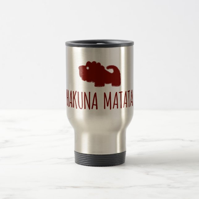 Caneca Térmica Leão de Hakuna Matata (Centro)