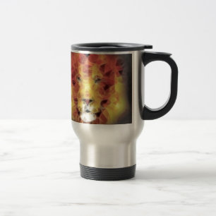 Caneca Térmica Leão Fractal
