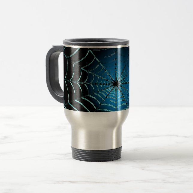 Caneca Térmica Legal aranha azul (Frente Esquerda)
