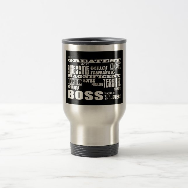 Caneca Térmica Legal chefe da Diversão Moderna : Chefe Maior (Centro)