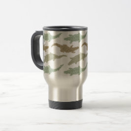 Caneca Térmica Legal jacarés Camo - padrão perfeito.