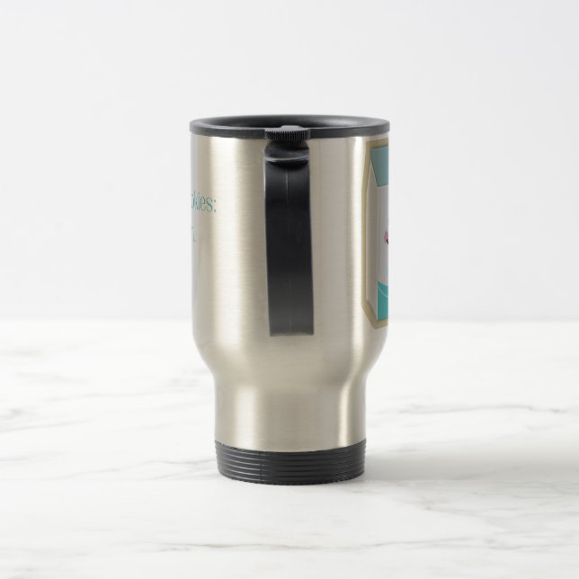 Caneca Térmica Leite e Cookies (Alça)