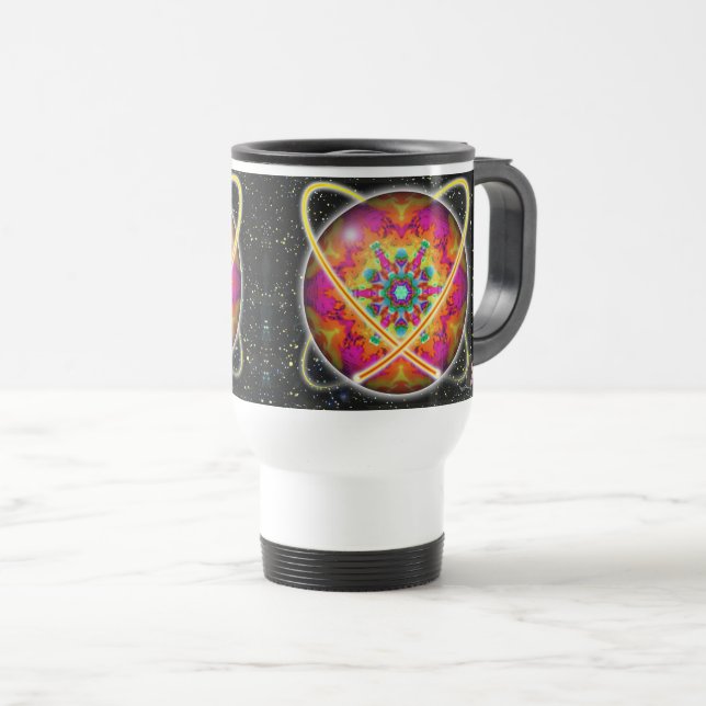 Caneca Térmica Lektron Orbz Kaleid (Frente Esquerda)