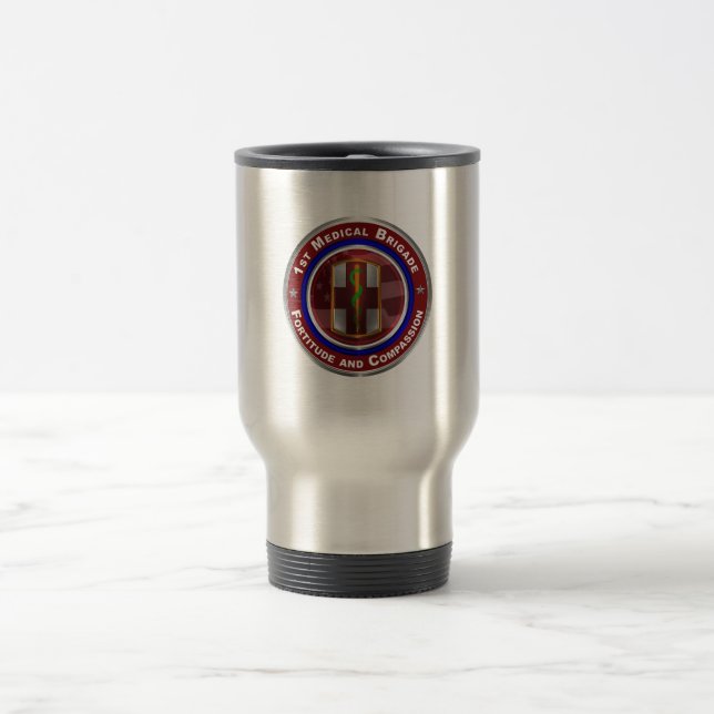 Caneca Térmica Lembrança da 1ª Brigada Médica (Centro)