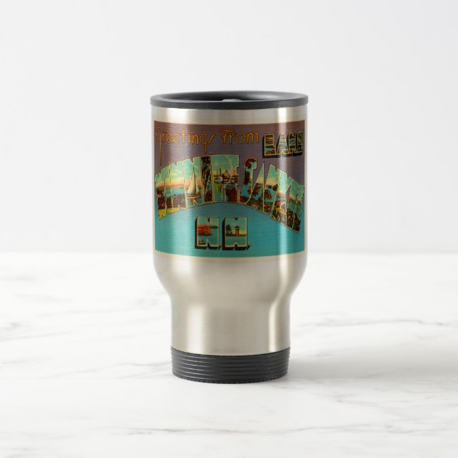 Caneca Térmica Lembrança do viagem de Winnipesaukee New Hampshire (Centro)
