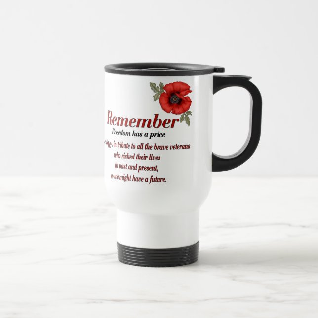 Caneca Térmica Lembrar Poppy (Direita)
