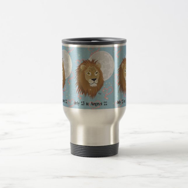 Caneca Térmica Leo July 23 to agostos de 22 Mug (Centro)