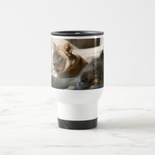 Caneca Térmica Leões Africanos
