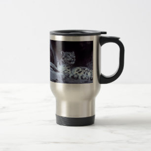 Caneca Térmica Leopardo de neve