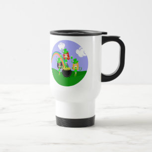 Caneca Térmica Leprechauns da rua Patrick's Day Girl