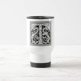 Caneca Térmica Letra T com Dragões Mug