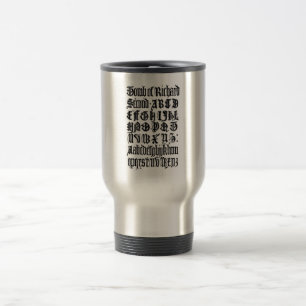 Caneca Térmica Letras Góticas Mug
