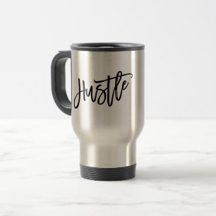 Caneca Térmica Letreiro de Rotulação Moderna e Tendência de Hustl