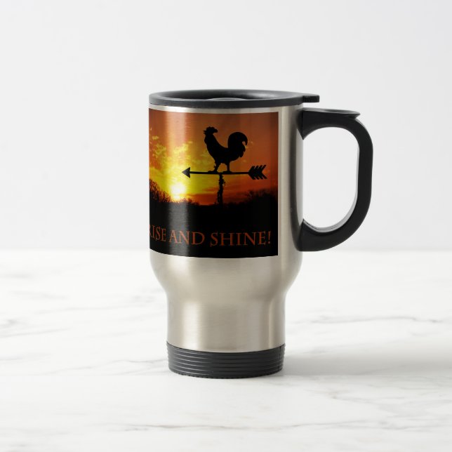 Caneca Térmica Levante-se e brilhe! (Direita)