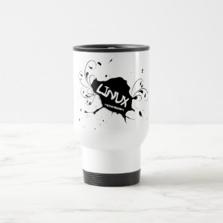 Caneca Térmica Liberdade dos meios de Linux