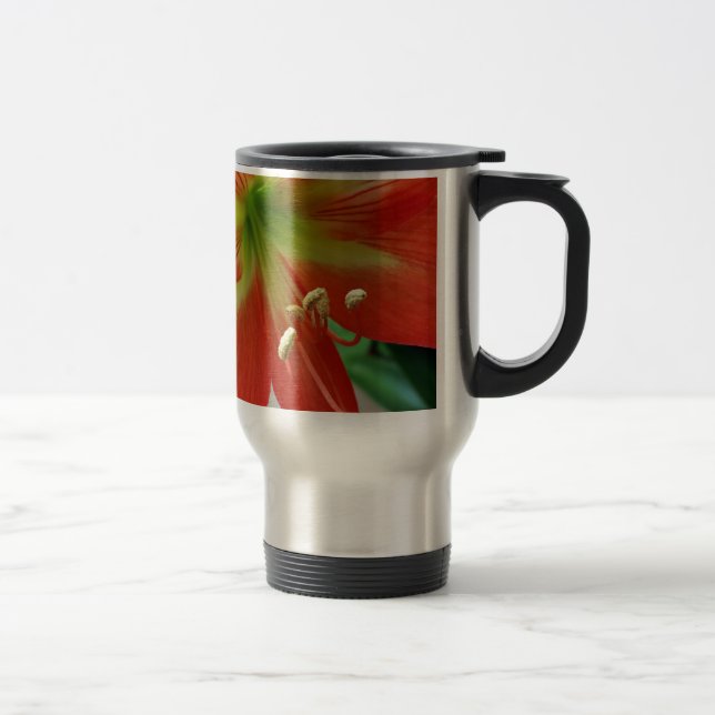 Caneca Térmica lily laranja (Direita)