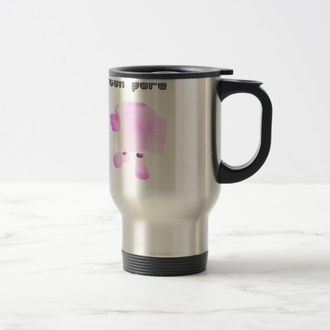 Caneca Térmica limpo o teu pai (Direita)