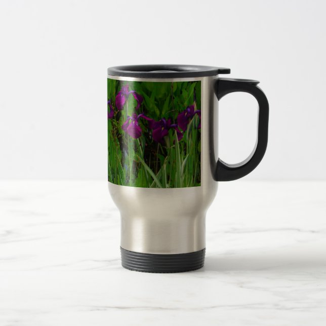 Caneca Térmica Linda Íris Roxa (Direita)