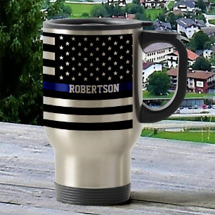 Caneca Térmica Linha Azul Fino - Personalizado com Sinalizador Am