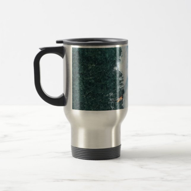 Caneca Térmica linha de onda (Esquerda)