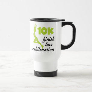Caneca Térmica Linha de Término Verde de 10.000
