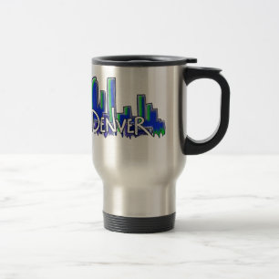 Caneca Térmica Linha do estilo do grafite Denver