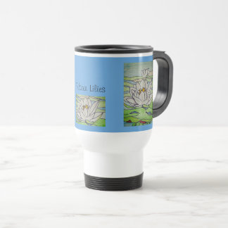 Caneca Térmica Lírios de Água 