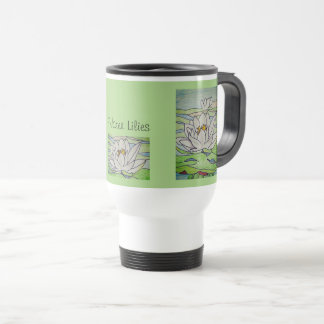 Caneca Térmica Lírios de Água 