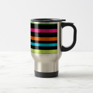 Caneca Térmica Listras de neon