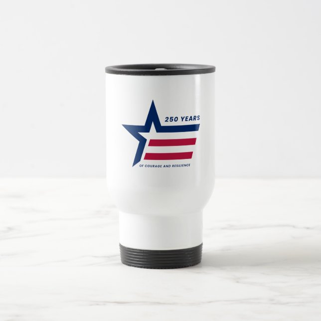Caneca Térmica Listras e Estrelas (Centro)